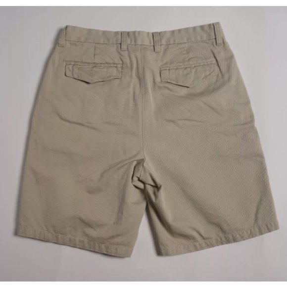 GAP Khaki Shorts Vintage Chino Shorts Size 33 Waist - Picture 2 of 8
